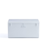 Сундук-ящик Из металла XXL Masa единый размер белый LA REDOUTE INTERIEURS  фото, kupilegko.ru